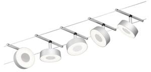 Paulmann 94475 - Set 5x LED/5W Sistema completo a cavo CIRCLE 230V cromo opaco