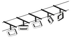 Paulmann 94485 - KIT 5xLED/4,8W Sistema completo a cavo FRAME 230V nero