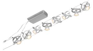 Paulmann 94490 - SET 8xGU5,3/7,5W Faretto CARDAN 230V cromo opaco