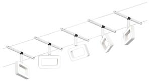 Paulmann 94483 - KIT 5xLED/4,8W Sistema completo a cavo FRAME 230V bianco