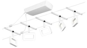 Paulmann 94483 - KIT 5xLED/4,8W Sistema completo a cavo FRAME 230V bianco