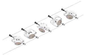 Paulmann 94432 - Set 5xGU5,3/10W Sistema completo a cavo MAC 230V bianco