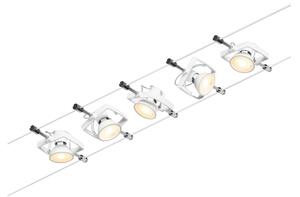 Paulmann 94432 - Set 5xGU5,3/10W Sistema completo a cavo MAC 230V bianco