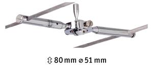 Paulmann 94147 - 1xGU5,3/10W Faretto per sistema a cavo TOGO 12V cromo
