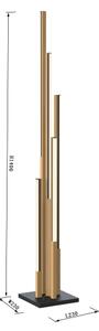 Wofi 3032-506 - Lampada da terra dimmerabile a LED CATANIA LED/24W/230V