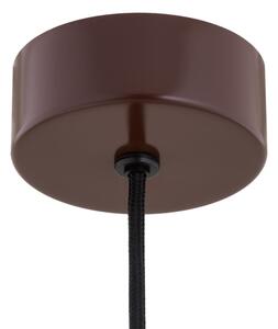 Argon 8444 - Lampadario a sospensione con filo PIAVA 1xE14/7W/230V alabastro marrone