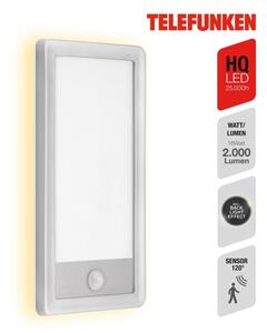 Telefunken 313904TF-LED Applique da esterno con sensore LED/16W/230V IP44