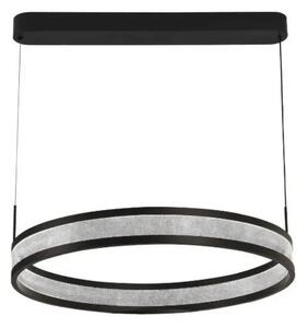 Lampadario a sospensione con filo LED dimmerabile LED/45W/230V nero + telecomando