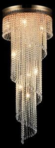 Maytoni DIA522-CL-12-G - Plafoniera CASCADE 12xE14/60W/230V