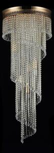 Maytoni DIA522-CL-12-G - Plafoniera CASCADE 12xE14/60W/230V