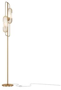 Maytoni MOD099FL-02G - Lampada con piedistallo MARMO 2xG9/40W/230V