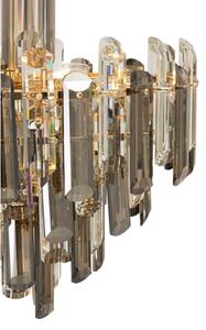 Maytoni DIA200PL-06G - Lampadario a sospensione con catena FLARE 6xE14/40W/230V