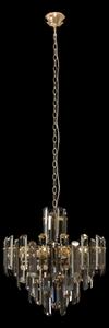 Maytoni DIA200PL-06G - Lampadario a sospensione con catena FLARE 6xE14/40W/230V