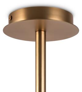 Maytoni MOD221-PL-08-G - Lampadario a sospensione con supporto rigido ERICH 8xE14/40W/230V rame