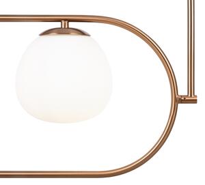 Maytoni MOD221PL-03BS - Lampadario a sospensione con supporto rigido ERICH 3xE14/40W/230V rame