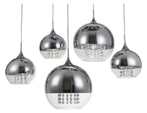 Maytoni P140-PL-170-5-N - Lampadario a sospensione con filo FERMI 5xE27/60W/230V cromo
