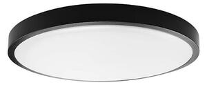 Plafoniera LED da bagno LED/24W/230V 3000K IP44 diametro 29,5 cm nero