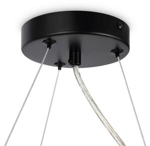 Maytoni MOD545PL-11B - Lampadario a sospensione con filo DALLAS 11xG9/28W/230V nero