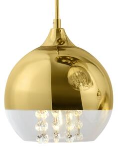 Maytoni P140-PL-170-5-G - Lampadario a sospensione con filo FERMI 5xE27/60W/230V oro