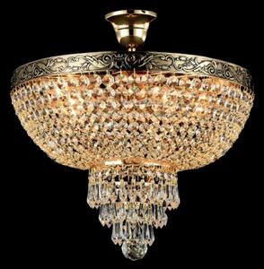 Maytoni DIA890-CL-05-G - Lampadario a plafone PALACE 5xE27/60W/230V