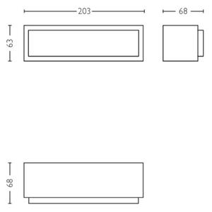 Philips - Applique a LED da esterno STRATOSPHERE LED/3,8W/230V 4000K IP44