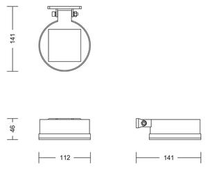 Philips - Applique a LED solare VYNCE LED/1,5W/3,7V 1500 mAh IP44