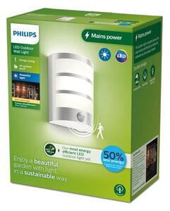 Philips - LED Applique da esterno con sensore PYTHON LED/3,8W/230V IP44