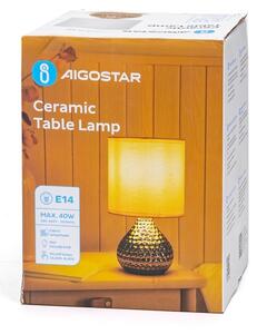 Aigostar - Lampada da tavolo 1xE14/40W/230V oro