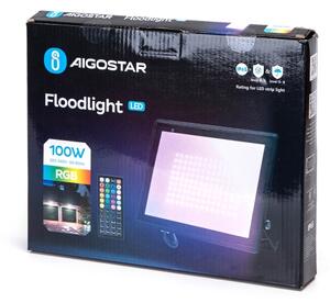 Aigostar - Proiettore LED RGB LED/100W/230V IP65 + telecomando