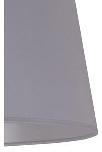 Duolla - Paralume per lampada da terra CLASSIC L E27 diametro 38 cm grigio