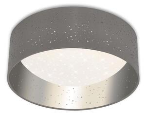 Briloner 3482014 - Lampada LED da soffitto STARRY LED/12W/230V grigio/argento