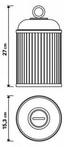 Lampada LED dimmerabile da esterno CANARI LED/2W/5V IP44