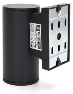 Aigostar - Applique da esterno 1xGU10/230V nero IP65 arrotondato