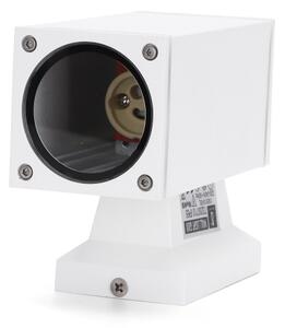 Aigostar - Applique da esterno 1xGU10/230V bianco IP65 quadrato