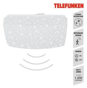 Telefunken 601906TF - Plafoniera LED con sensore LED/12W/230V 4000K