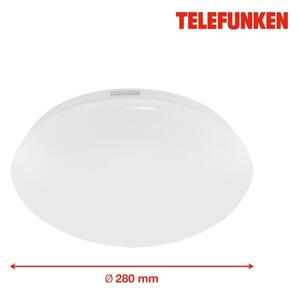 Telefunken 601206TF - Plafoniera LED da bagno LED/15W/230V diametro 28 cm