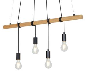 Briloner 4015045 - Lampadario a sospensione con filo 4xE27/25W/230V