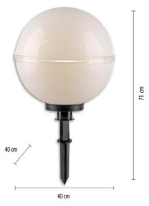 Leuchten Direkt 19324-16-2-SET 2x Lampada da esterno 1xE27/40W/230V diametro 40 cm IP44