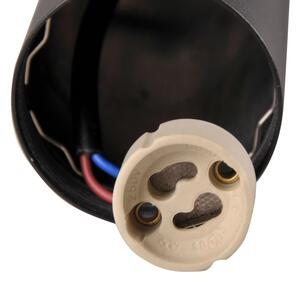 Faretto da parete PARIGI 2xGU10/10W/230V IP20 nero