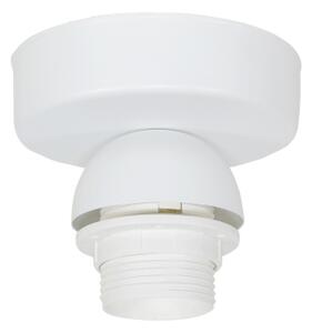 Duolla - Plafoniera YUTE BOHO 1xE27/15W/230V diametro 45 cm marrone/color crema