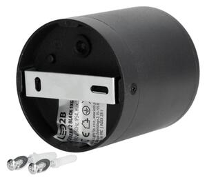 Luce Spot da esterno 1xGU10/35W/230V IP54 arrotondato nero