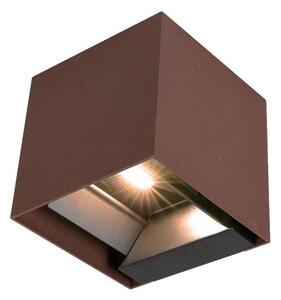 Applique a LED solare con sensore LED/9W/3,7V IP65 4000K marrone