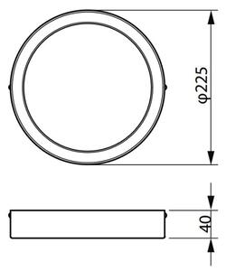 Philips - Plafoniera LED LEDINAIRE LED/19,5W/230V 3000K IP40