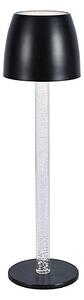 LED Lampada da tavolo ricaricabile dimmerabile LED/3W/5V 3000K nero