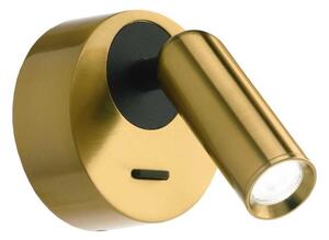 Ideal Lux - Luce Spot da parete a LED BEAN LED/3W/230V CRI 90 ottone
