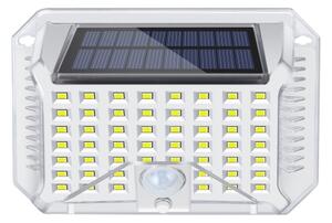 Brilagi-LED lampada solare da parete WALLIE LED/4W/5,5V argento con sensore