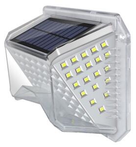 Brilagi-LED lampada solare da parete WALLIE LED/4W/5,5V argento con sensore