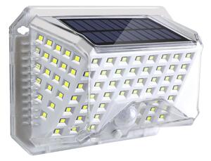 Brilagi-LED lampada solare da parete WALLIE LED/4W/5,5V argento con sensore
