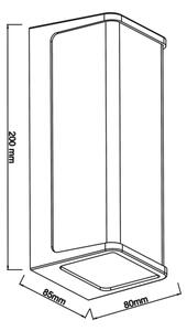 Top Light - Applique a LED da esterno BLOCK LED/10W/230V IP65 4000K
