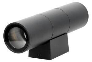 Applique da esterno 2xGU10/35W/230V IP54 arrotondato nero
